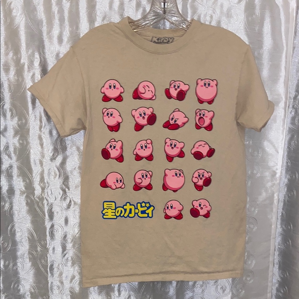 Nintendo Kirby Multiple Kirby’s Shirt Adult Size Small 🔥 YB4